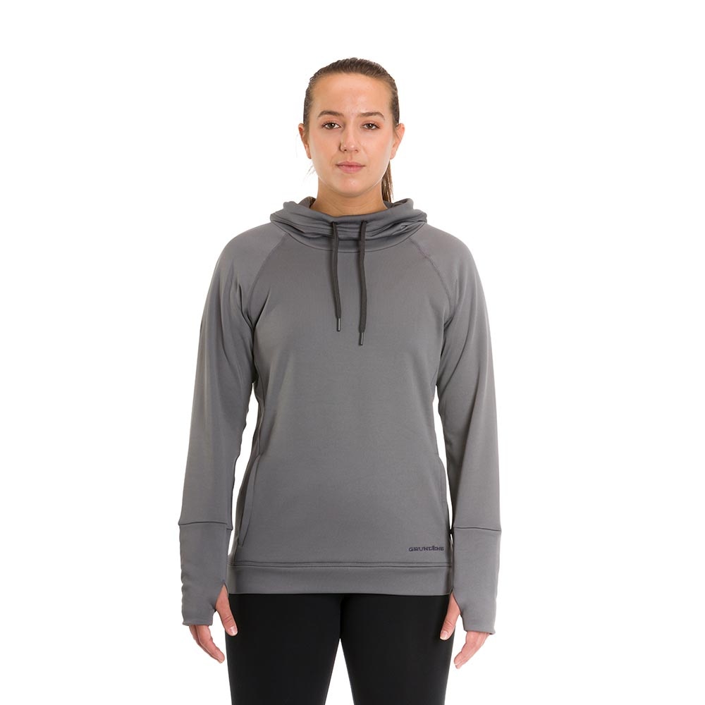 Grundens Maris Hoodie Women's in Charcoal